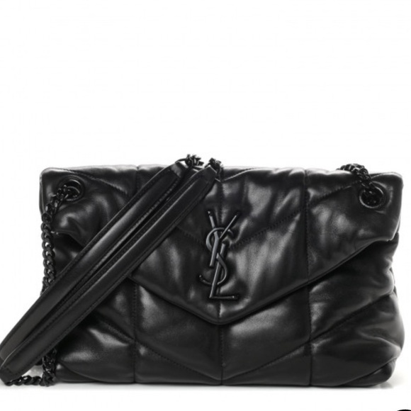 Saint Laurent lambskin small loulou puffer - Picture 3 of 13